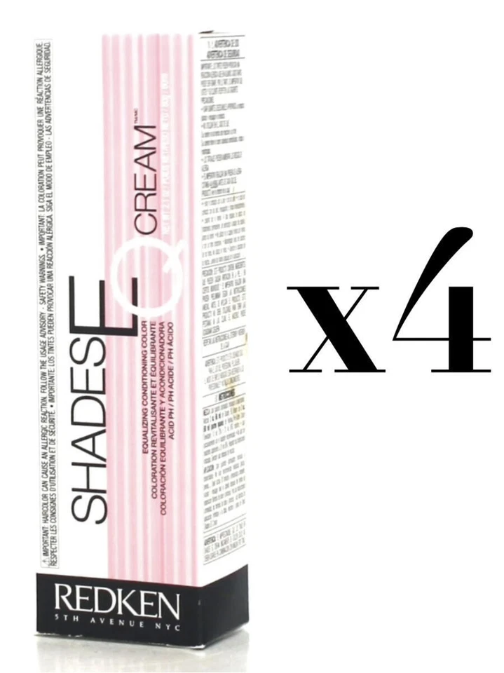 Redken Shades EQ Cream 09V VIOLETA Demi Color de Cabello Permanente 2.1oz Juego de 4 Foto 1 de 1