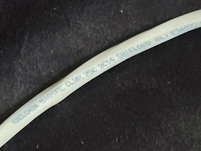Belden 5101FE 14/3C Beldfoil Shielded Commercial Audio Cable Riser Gray /50ft - Image 1 of 4