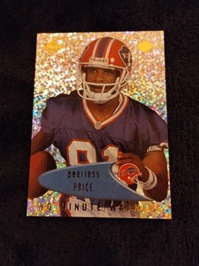 EDGE FOOTBALL CARD SECOND QUARTER PEERLESS PRICE BUFFALO BILLS RARE PRISM /600
