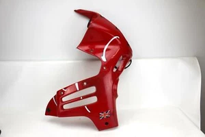 1995 TRIUMPH TIGER 900 FRONT OEM RED RIGHT UPPER RIGHT FRONT UPPER NOSE FAIRING  - Foto 1 di 6