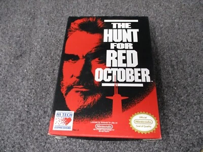 The Hunt for Red October for Nintendo (NES) - Complete in Box (CIB) - Image 1 of 4