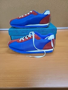 American Eagle Womens Size 10 Spark Royal Blue/Red, Nylon/Suede Sneakers Woman - Picture 1 of 21