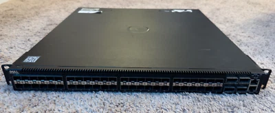 Dell Force10 S4810P-AC 52-Port Network Switch | 48 10GbE SFP+ | 4 40GbE QSFP+ - Image 1 of 4