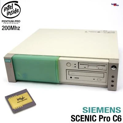 Isa Slot Siemens Scenic Pro C6 Pentium Pro 200mhz Cpu Computer Pc Parallel D983 - Image 1 of 4