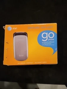 Samsung A107 AT&T Go Prepaid Mobile Flip Cell Phone  - Picture 1 of 4