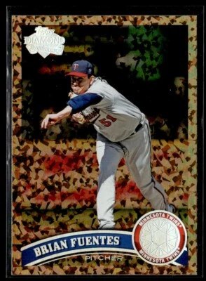 2011 Topps Update Cognac Diamond Anniversary Brian Fuentes Minnesota Twins #54 - Image 1 of 2