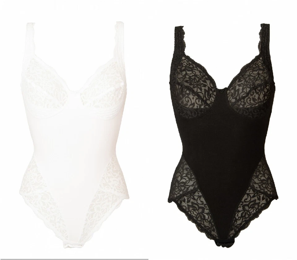 Precioso cuerpo de mujer para apoyar y dar forma con copa de encaje sin aros, estirar Foto 1 de 1