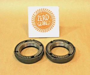 FORD F250 F350 Sterling 12 BOLT 10.5 Rear Axle Spindle Ratchet Nuts Pair OEM - Picture 1 of 7