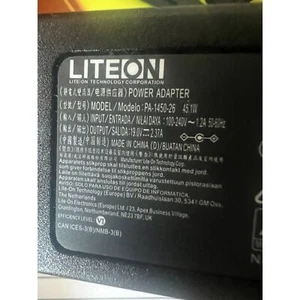 19V 2.37A 45.1W PA-1450-26 LITEON Power Supply Adapter With Power Cord - Bild 1 von 5