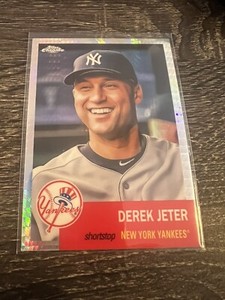 2022 Topps Chrome Platinum DEREK JETER Prism Refractor Yankees #2