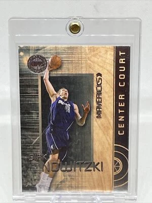 2005-06 Topps First Row Center Court Dirk Nowitzki Silver Insert NBA HOF /99 NM - Image 1 of 3
