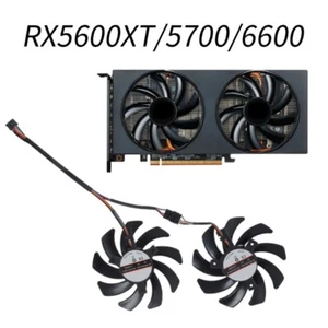 Video Card Fan For RX 5600XT 5700 6600 Graphics Card Cooling Fan Easy Install - Afbeelding 1 van 8