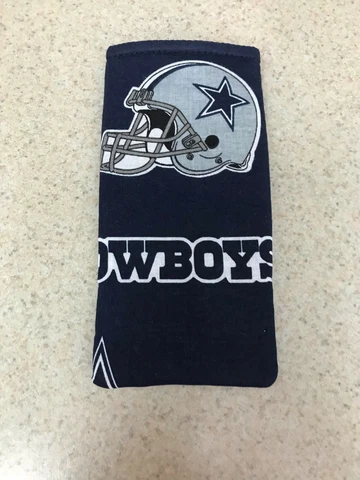 Eyeglass / Sunglass Soft Fabric Case - Dallas Cowboys Helmet Logo - NFL - NEW! Cover