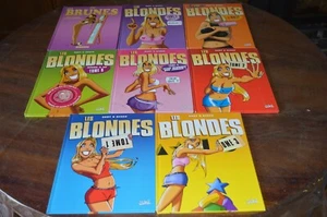 LES BLONDES : lot de 7 tomes 1 LES BRUNES - Imagen 1 de 4