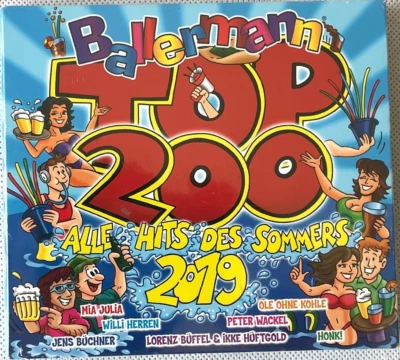 Ballermann Top 200 Alle Hits des Sommers 2019 - 3er CD Box -  CD - Neu OVP - Bild 1 von 2