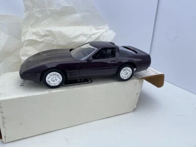 AMT ERTL #6610 1993 Corvette ZE-1 Black Rose Metallic Model New - Image 1 of 4