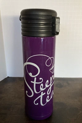 Tumbler With Infuser & Lockable Lid Purple 12 oz Stainless Steel Steeped Tea  - Image 1 of 4