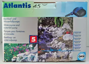 Oase Atlantis 45 Bachlaufpumpe Wasserfallpumpe Teichpumpe Tauchpumpe - Bild 1 von 7