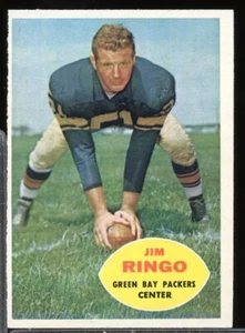 1960 Topps Football #57 Jim Ringo - Picture 1 of 2