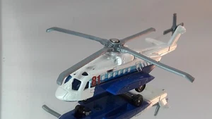 Sikorsky S92 Helicopter - Matchbox - White Blue - 2009 - Bild 1 von 11