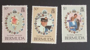 Bermuda 1981 Royal Wedding Bouquet flower MNH UM unmounted mint - Imagen 1 de 1