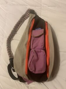 KAVU Rope Bag Shoulder Sling Gray, Pink, Black Crossbody Hiking, Backpack, Purse