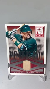 2015 Panini Elite Members Only Materials Billy Butler #11 Oakland Athletics - Picture 1 of 3
