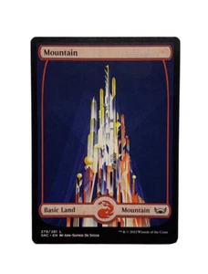 MOUNTAIN *279* VOLLKUNST LAND SNC MTG BASIC LAND ROT - NM - Bild 1 von 5