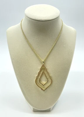 Collar Colgante Kendra Scott Simon Tono Dorado Longitud Ajustable Nuevo con Etiquetas Foto 1 de 4