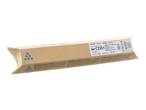 Toner Ricoh MP C2551 842468 Ciano originale B C2501 C2550 - Zdjęcie 1 z 1