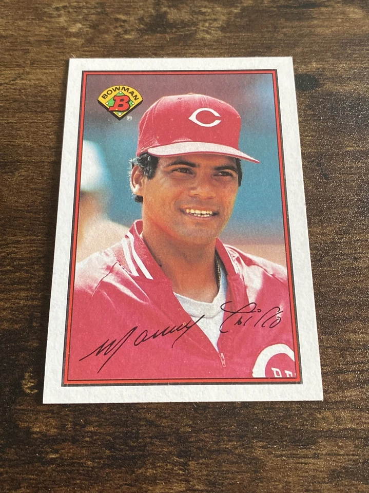 1989 Bowman #308 Manny Trillo Cincinnati Reds D711* - Image 1 of 1
