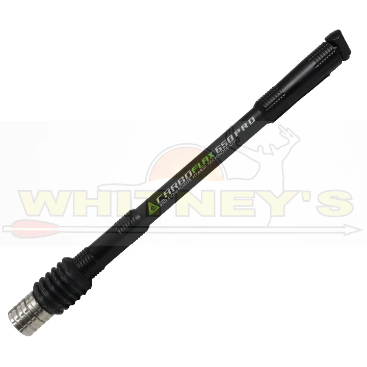 Estabilizador de barra lateral T.R.U Axcel CarboFlax 650 Pro - 12" - Negro - SCFP-650-12BB Foto 1 de 1