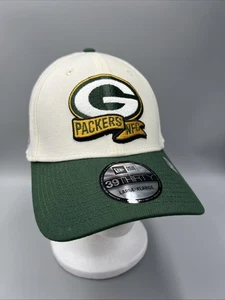 New Era 39Thirty NFL Green Bay Packers On-Field White Cap. Sz L/XL Flexfit Hat. - Picture 1 of 9