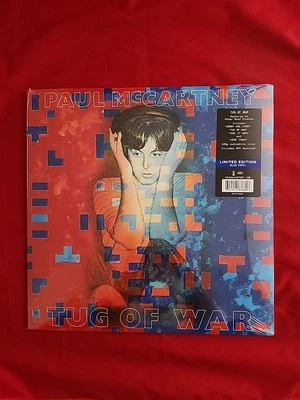 Paul McCartney Tug Of War 180g Blue Lp Vinyl Record Album - Image 1 of 2
