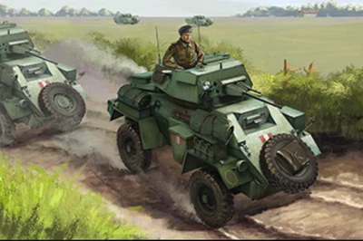 ✅Bronco CB35112 1:35 Humber Armored Car MK.III - Immagine 1 di 4