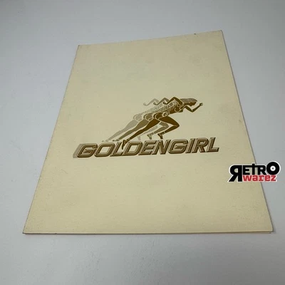 Goldengirl 1979 VHS Movie Promo 4-page AD Slick Booklet Susan Anton Running - Image 1 of 3