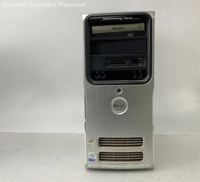 Dell Dimension E510 Intel Pentium 4 3.0 GHz 0.5 GB RAM No HDD Desktop - Tested - Image 1 of 4