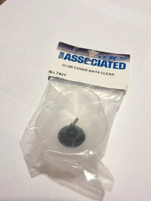 Vintage RC Team Associated Clear Gear Cover RC10 B4 RC10 T4 7461 - Image 1 of 4