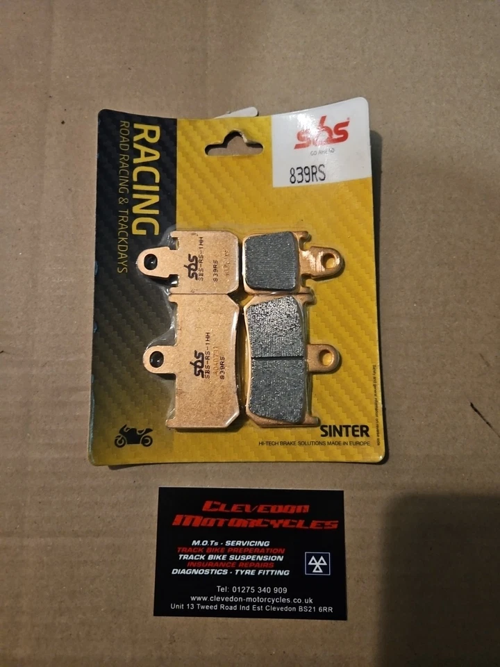SBS Race Sintered Front Brake Pads 839RS - Image 1 of 1