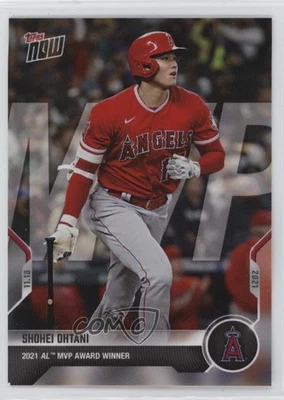 2021 Topps Now Off-Season 2021 MVP Award Winners /16989 Shohei Ohtani #OS-40 - Image 1 of 2