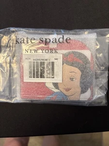 Kate Spade New York X Disney Snow White Red Apple Card Holder Original Package - Picture 1 of 2
