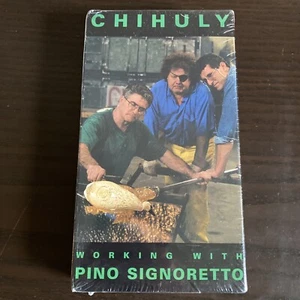 Chihuly Working With Pino Signoretto VHS - Brand New And Factory Sealed - Picture 1 of 3