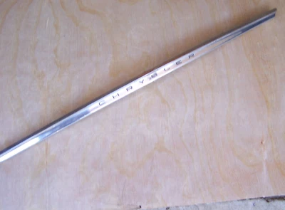 MOPAR 1964 CHRYSLER 64 NEWPORT 300 NEW YORKER HOOD LIP TRIM PN-2417759 - Image 1 of 4