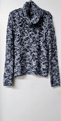 JUICY COUTURE Knit Cowl Neck Long Sleeve Sweater (L) $98 - Image 1 of 4