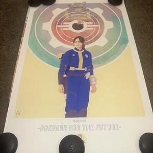 Fallout Mondo Prepare For the Future 12/100 24x36 Rare Sold Out - Picture 1 of 2