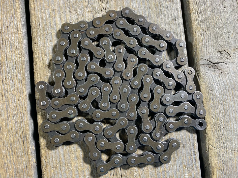 老式自行车 REGINA 链 53/106 链条使用意大利公路 EROICA — 第 1/4 张图片