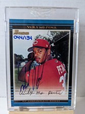 2006 Bowman Originals Buyback Auto 44/134 Wily Mo Pena (2002 Bowman) Autograph