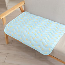Summer Dog Cooling Mat Breathable Pet Dog Bed Blanket Ice Silk Pad Sofa Kennel
