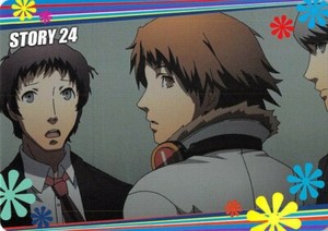 Persona 4 Trading Card P4A Bonus Pack Normal 46 Tohru Adachi / Yosuke Hanamura