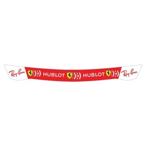 Ferrari 2019 Helmet Visor Strip - Visor Sticker Car Helmet - Imagen 1 de 1